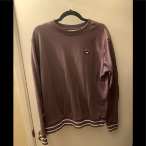 FILA purple sweatshirt